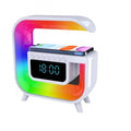 AuraGlow™ 4-in-1 Smart Ambient Bedside Lamp & 15W Wireless Charger