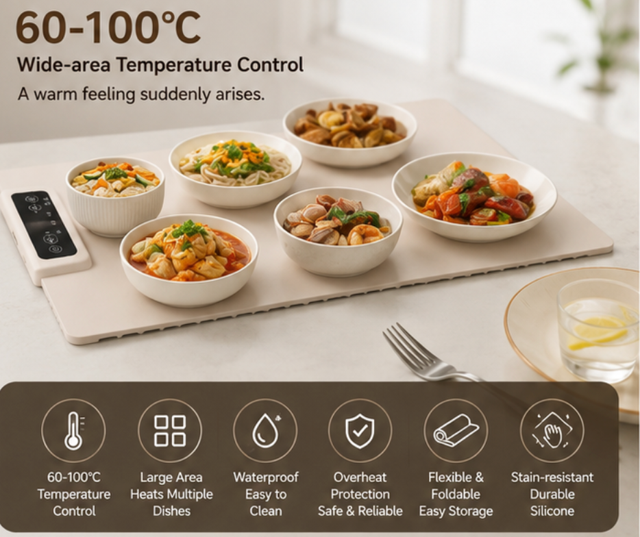 NOVAHAVEN™ SmartHeat Foldable Warming Mat