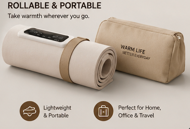 NOVAHAVEN™ SmartHeat Foldable Warming Mat
